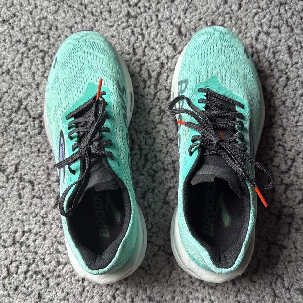 Women's Teal Running Shoes - Picture 5 of 11